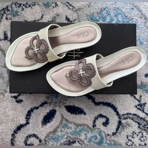 Cole Haan Jolette Thong Ivory Women’s Size 6